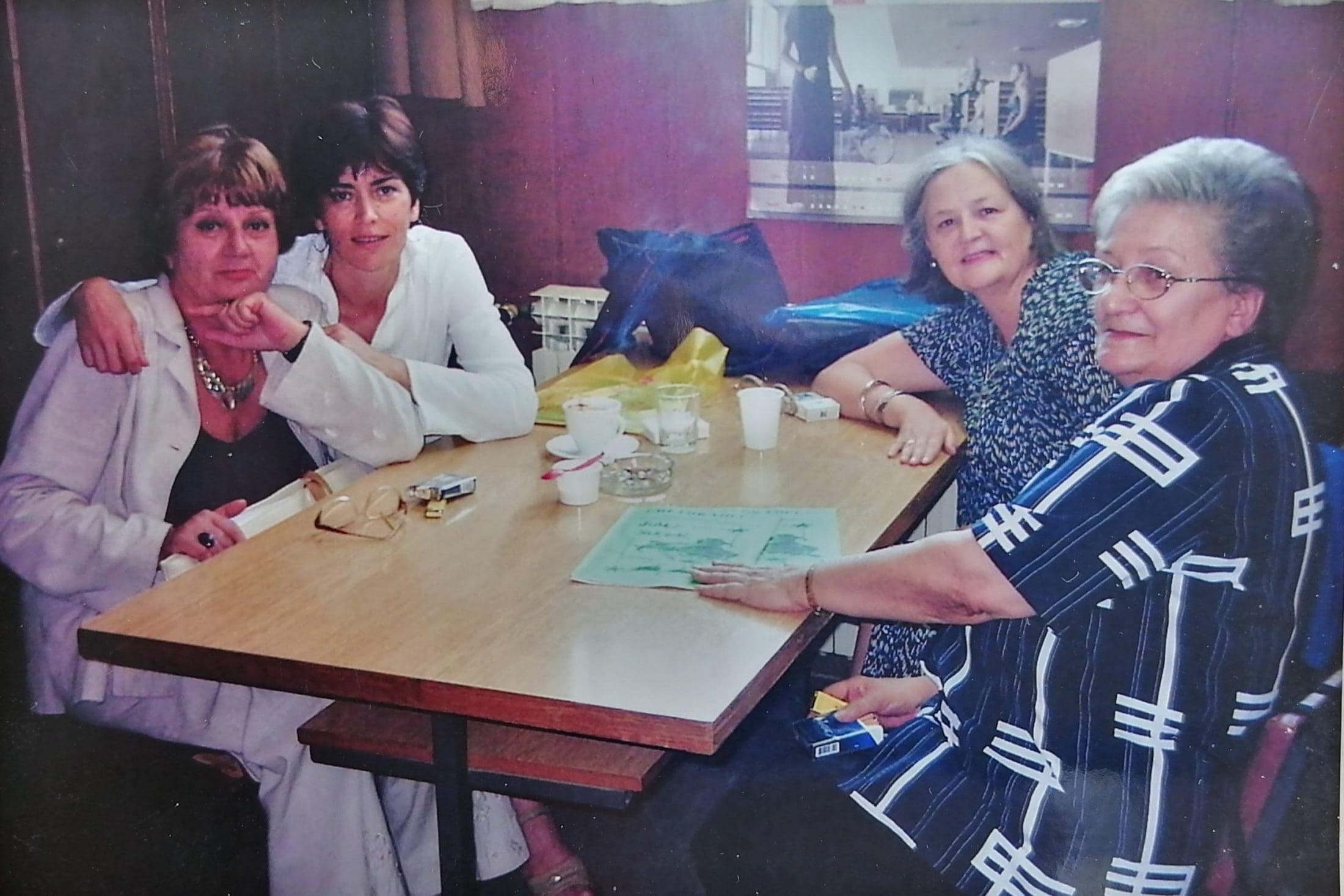 Vaska Jukić, Vesna Vidojević, Vesna Ćorović i Mirjana Stefanović