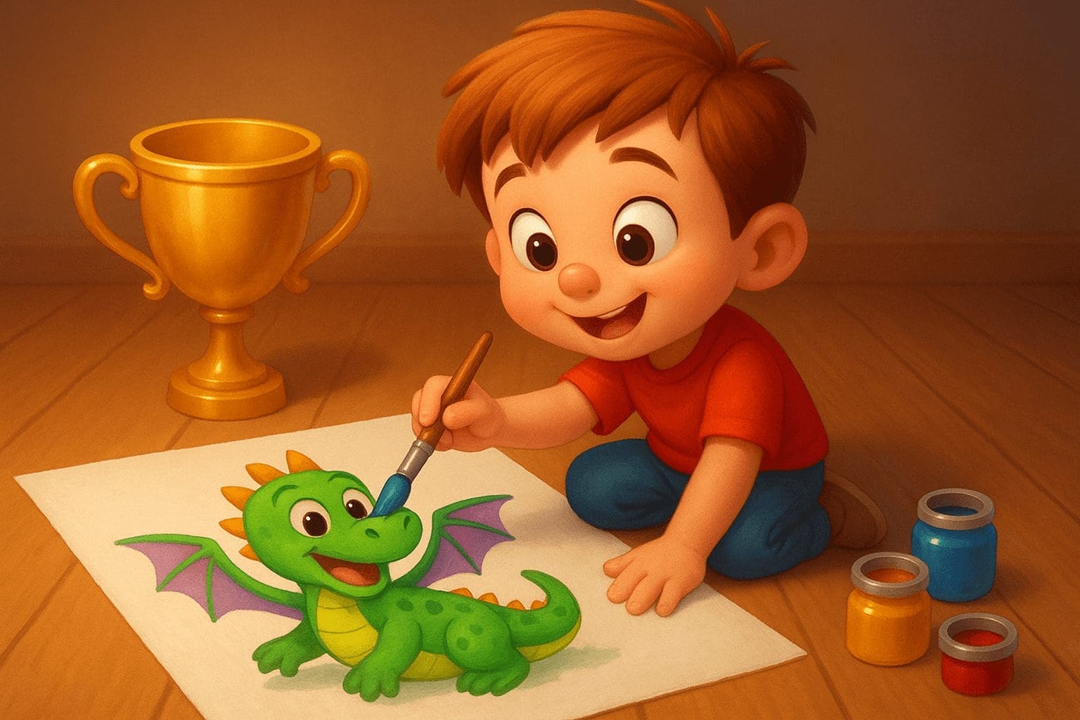 Ко је најлепше обојио свог змаја на нашем конкурсу? Часопис Змај