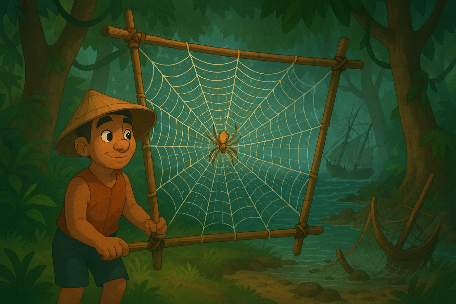 Paucina, mreza za ribe